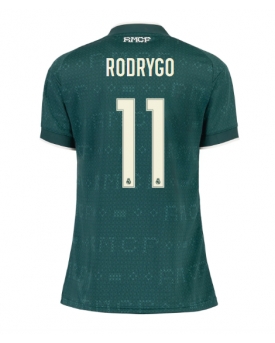 Real Madrid Rodrygo Goes #11 Maglia Gara Trasferta Repliche 2026-27 Donna Maniche Corte Real Madrid Rodrygo Goes #11 Maglia Gara Trasferta Repliche 2026-27 Donna Maniche Corte